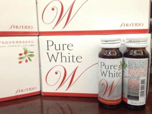 Nước uống làm trắng da Shiseido pure white