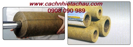 BÔNG ỐNG CÁCH NHIỆT ĐỊNH HÌNH - ROCKWOOL FIBER SECTION