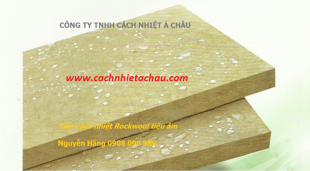 Tấm bông sợi khoáng Rockwool cách âm 