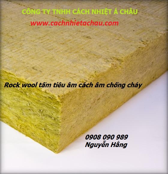 	 Rockwool Board 50mm, tấm bông đá dày 50mm, Bông tấm rockwool cách âm, tấm rockwool tiêu âm, sợi khoáng chống nóng