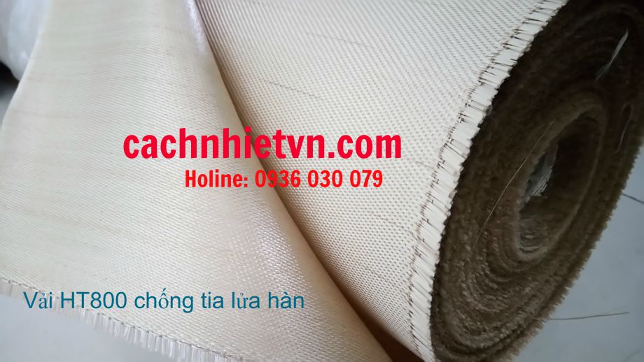 chống cháy tia lửa hàn ht800 màu vàng