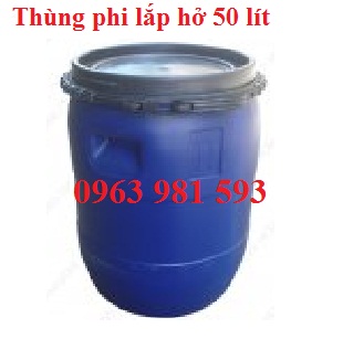 Thùng phuy nhựa 50 lít