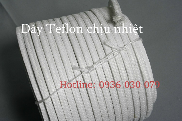 Dây teflon chiu nhiệt- dây tết chèn cho trục bơm