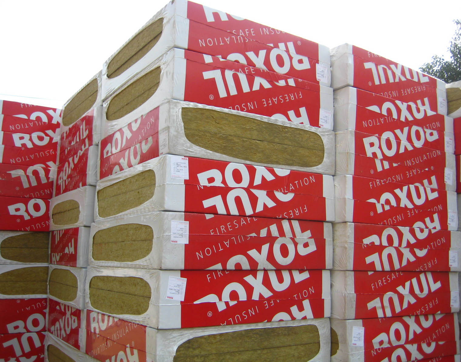 Bông sợi khoáng rockwool Roxul Thái Lan dạng Tấm TT 40kg/m3, 50kg/m3,60kg/m3