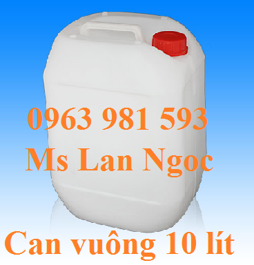 Can nhựa 10 lít