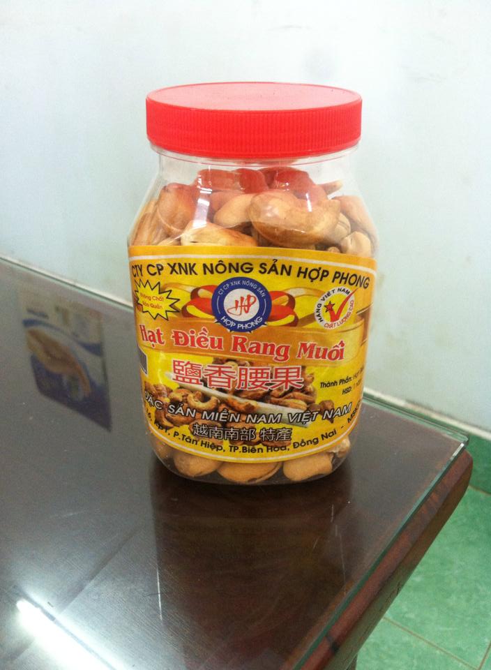 Hạt điều hũ vàng 250g