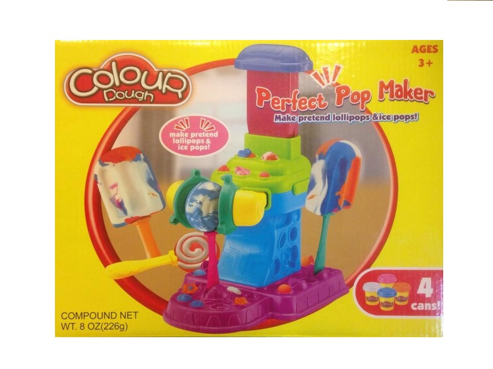 Đất nặn cho bé Colour dough Làm kem