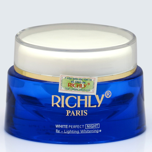 Gel Dưỡng Ẩm Nâng Cơ Tái Tạo Và Làm Trắng Da Richly White Perfect Night