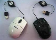 Mouse Mitsumi sứ DÂY RÚT  -CÓ HỘP