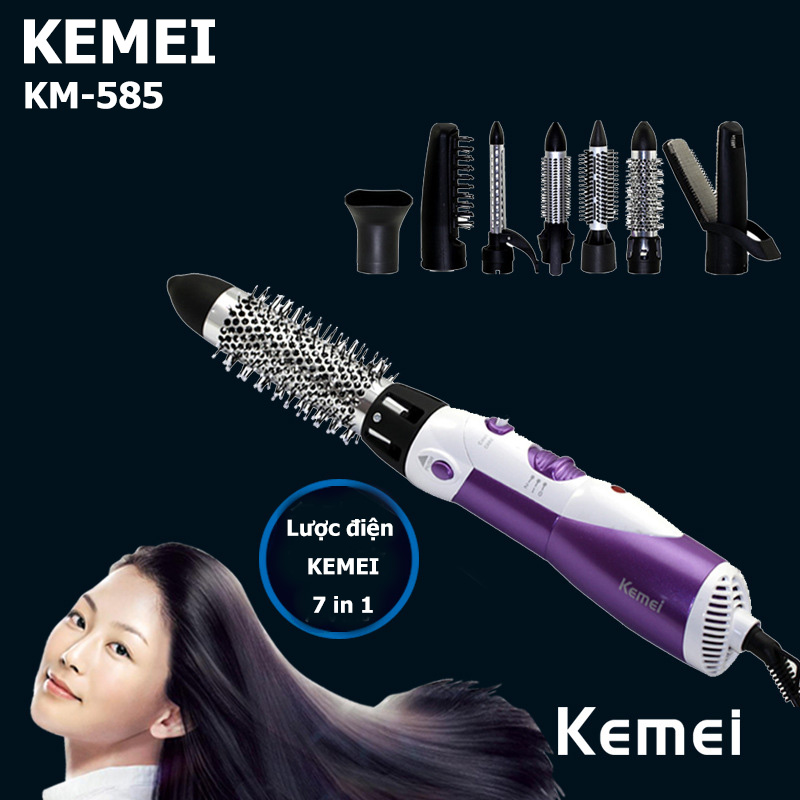 Dụng cụ làm tóc đa năng Kemei 7in1