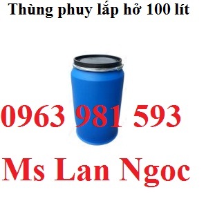 Thùng phuy nhựa 100 lít