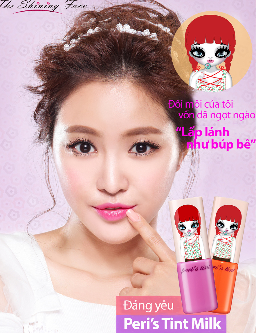 Son Môi Hàn Quốc Peripera Tint Milk