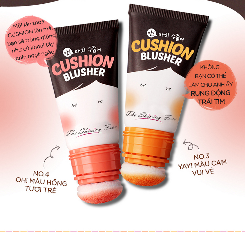 Phấn Má Hàn Quốc Peripera Cushion Blush