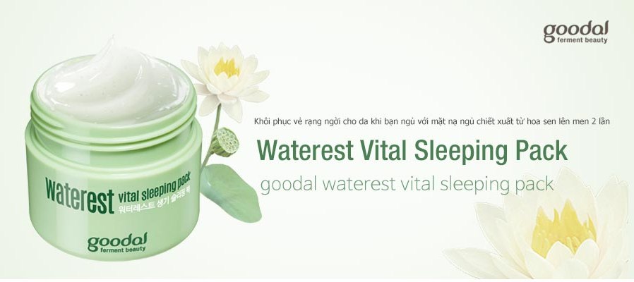 Mặt Nạ Ngủ Hàn Quốc Waterest Vital Sleeping Pack