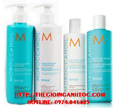 CẶP GỘI/ XÃ PHỤC HỒI TÓC HƯ TỔN MOROCCANOIL REPAIR 250ML