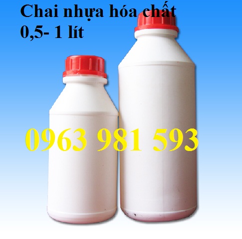 Chai nhựa đựng hóa chất