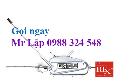 Ti phô cáp Rex Hàn Quốc, Rex wire rope winch