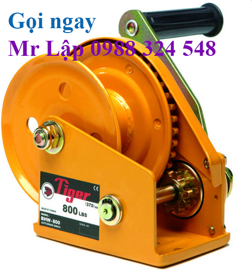 Tời quay tay Tiger Đài Loan, Hand winch Taiwan