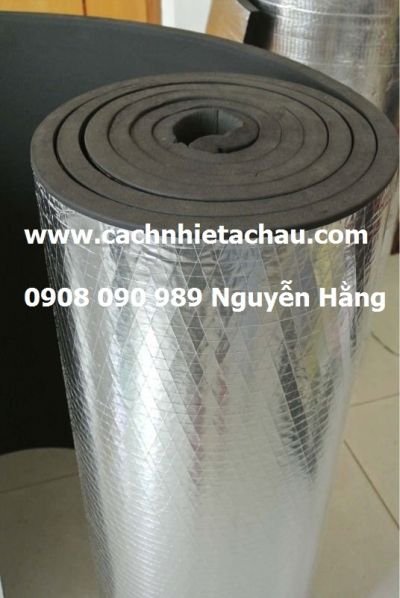 Cuộn cao su Superlon cách nhiệt lạnh một mặt nhôm