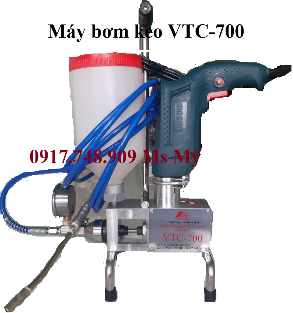 Máy bơm keo PU - Epoxy VTC 700