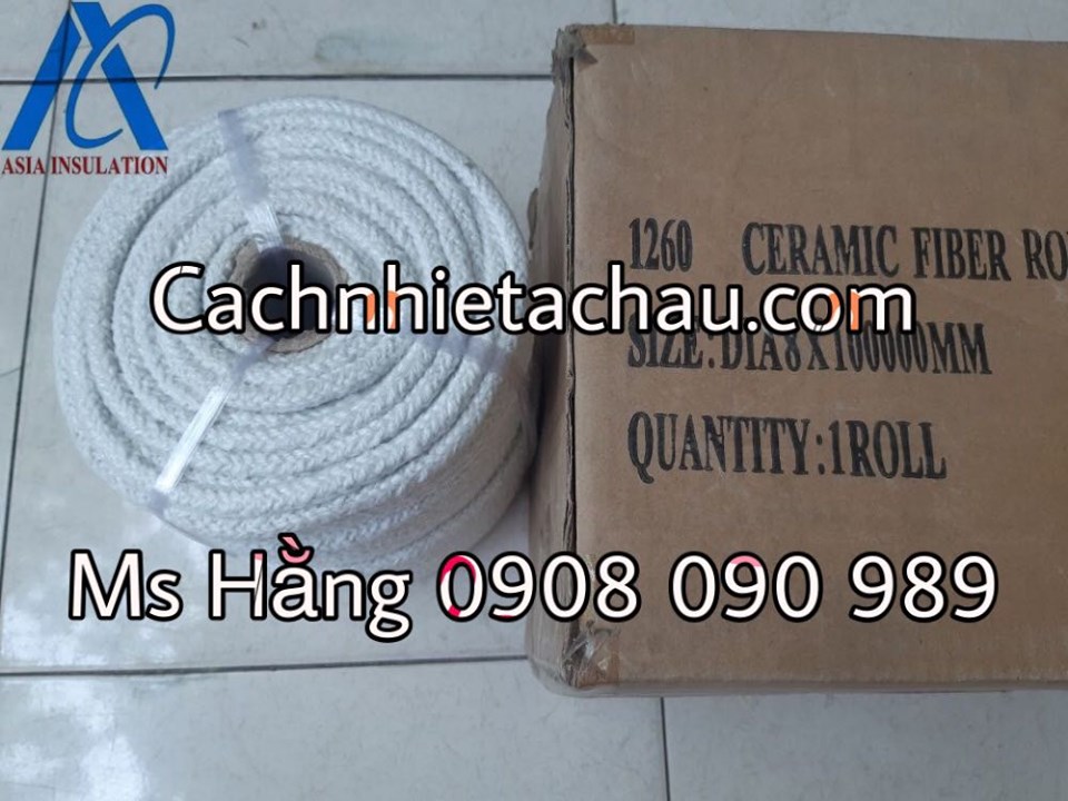 Dây quấn cách nhiệt 1260 độ C - Ceramic Fiber