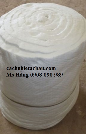 Bông ceramic dạng cuộn, cuộn bông ceramic