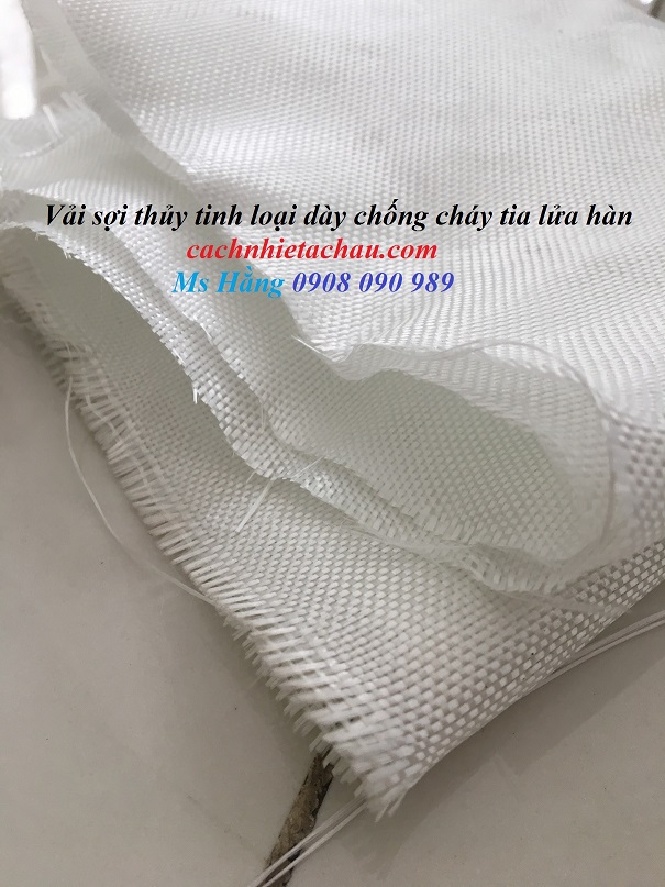 Vải thủy tinh cách nhiệt, chống cháy, chống thấm