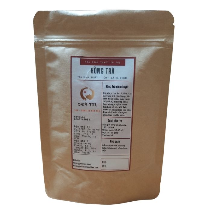 Hồng trà Shan tuyết Hà Giang 100 gram