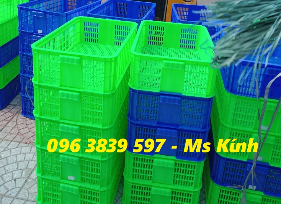 Sóng nhựa hở đựng trái cây, nông sản trong siêu thị - 096 3839 597