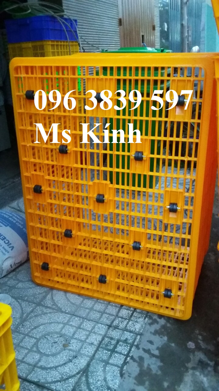 Sóng nhựa hở 26 bánh xe đựng hàng hóa bền đẹp - 096 3839 597 Ms Kính