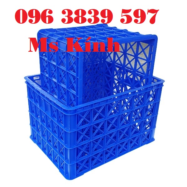 Sóng nhựa hở 8 bánh xe đựng hàng may mặc giá rẻ toàn quốc - 096 3839 597 Ms Kính