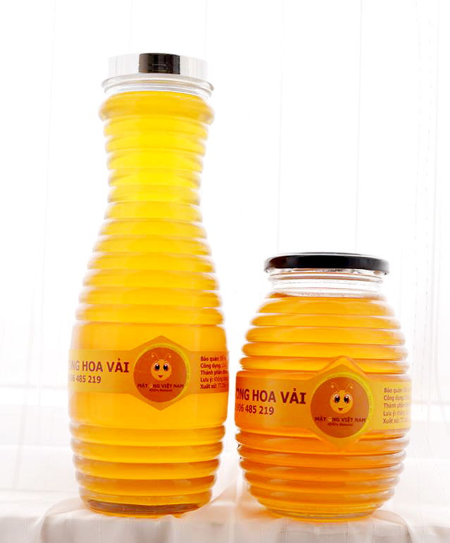 MẬT ONG HOA VẢI BỘ 2 HŨ (1000ml, 750ml)