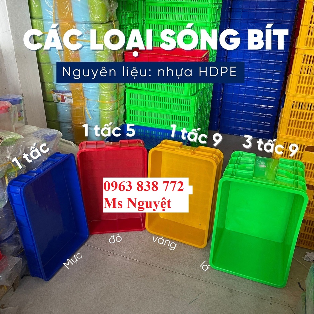 Sóng nhựa bít - thùng nhựa đặc giá rẻ - lh 0963 838 772 Ms Nguyệt