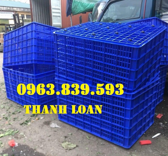 Sóng nhựa 26 bánh xe kt 1186 x 886 x 668 mm