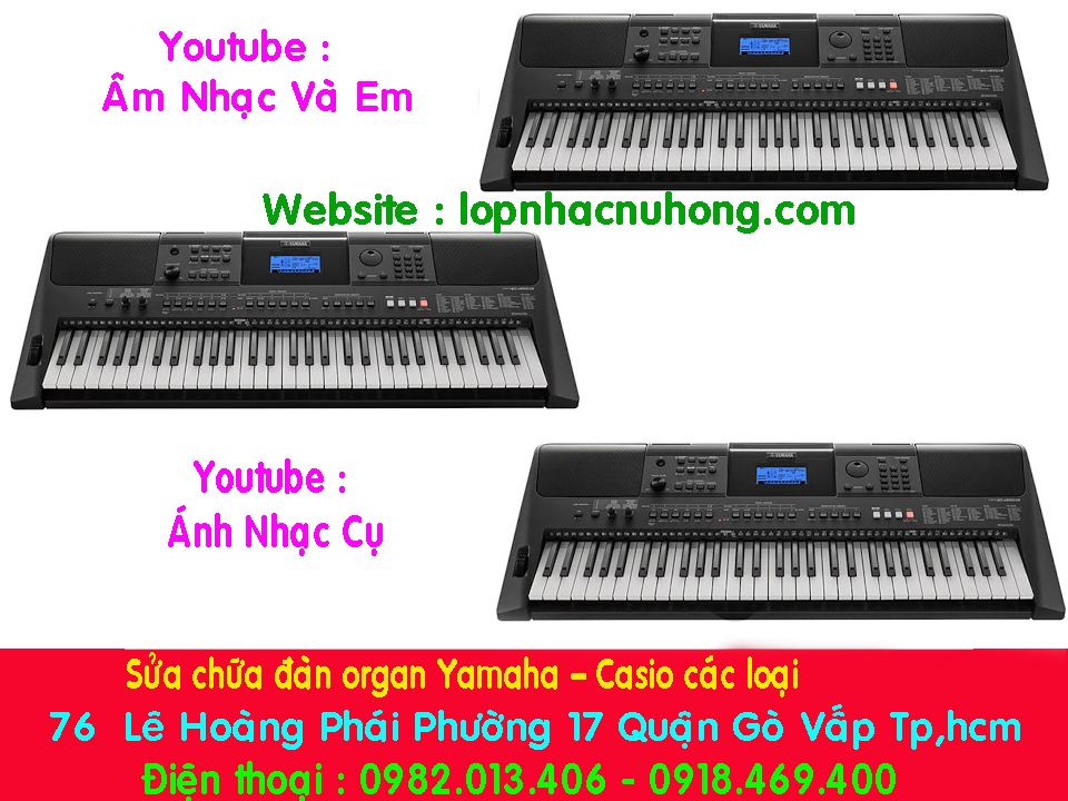 Sửa đàn organ giá rẻ tại Tphcm