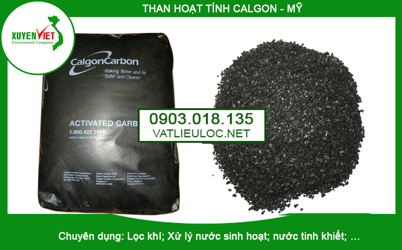 Than hoạt tính Calgon(US) Lọc Nước