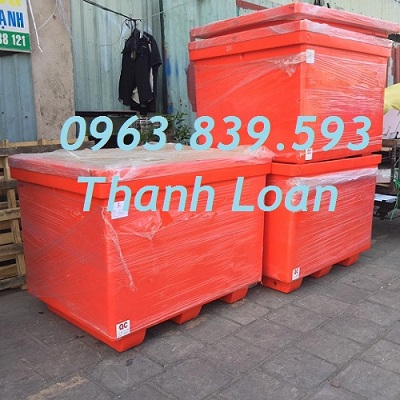 Thùng đá 800L giữ lạnh hải sản công nghiệp. 0963.839.593 Ms.Loan