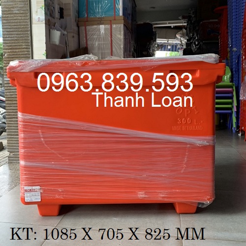 Thùng ướp hải sản 300lit hiệu Mỏ neo/ Gọi 0963.839.593 Ms.Loan