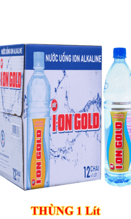 Nước uống ion kiềm I-on Gold thùng 1000ml