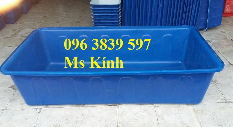 Thùng nhựa chữ nhật 1000l đựng nước, nuôi cá giá rẻ - lh 096 3839 597 Ms Kính