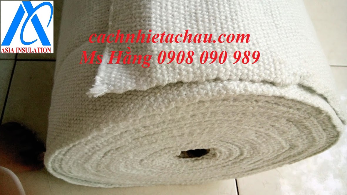 Vải ceramic chịu nhiệt lên đến 1260 độ c