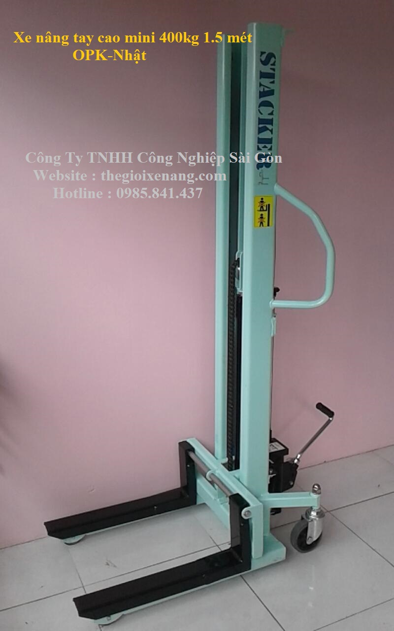 Xe nâng tay cao 400kg OPK