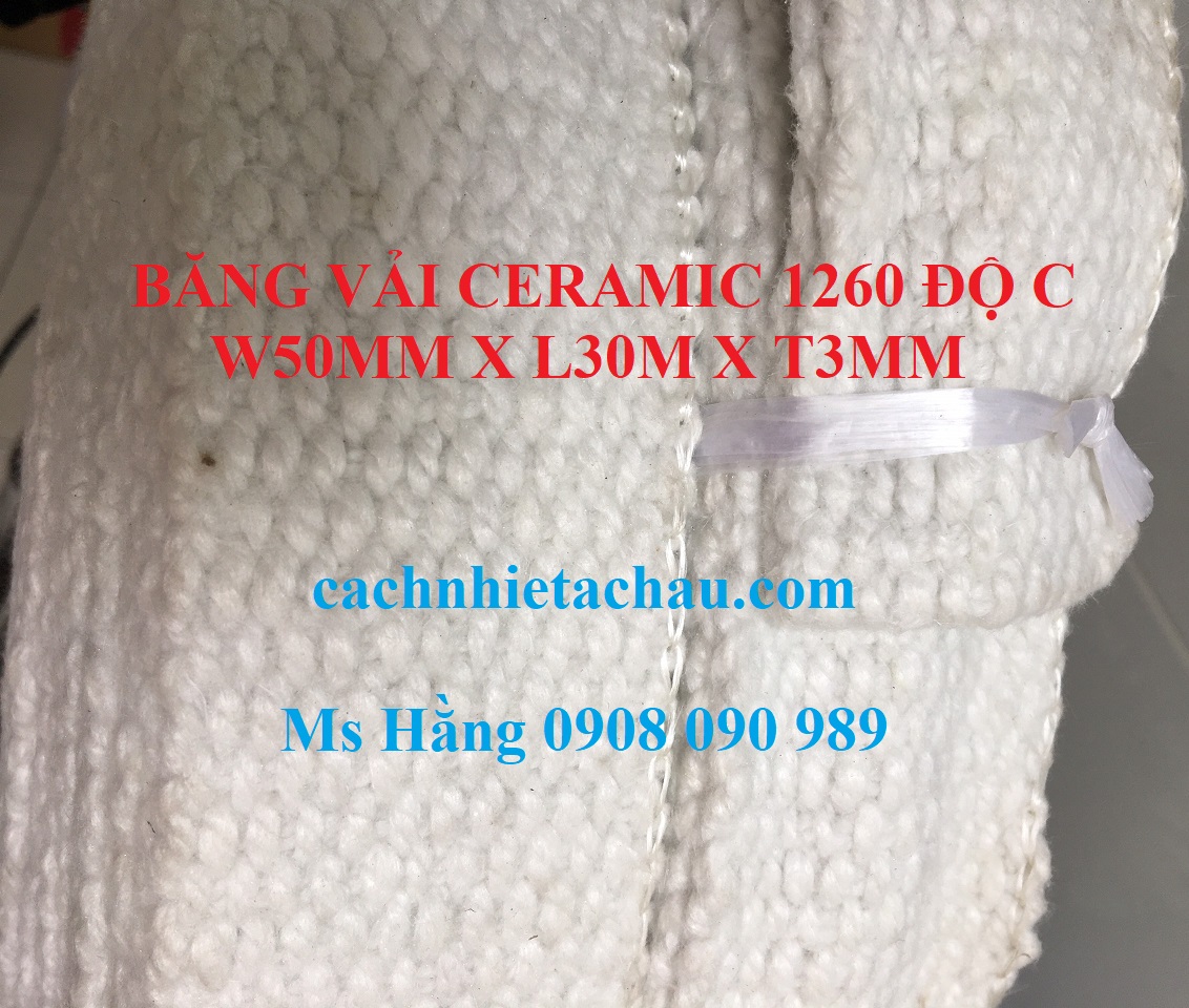  Vải Ceramic cách nhiệt dạng bảng 50mm