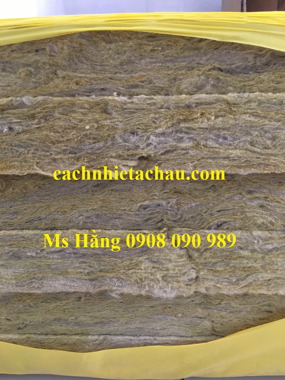 Tấm bông sợi khoáng Rockwool cách âm, cách nhiệt